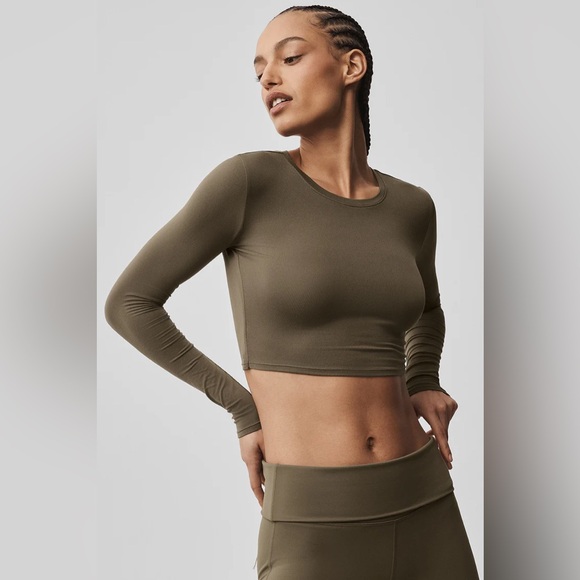 Alosoft Crop Finesse Long Sleeve - Picture 3 of 5